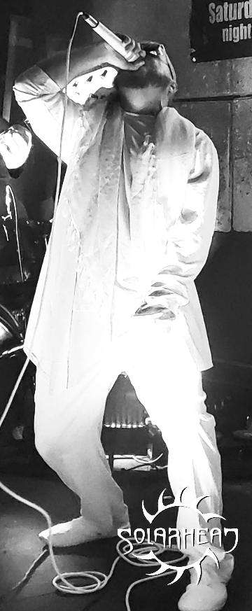 Jason performing with Solarhead